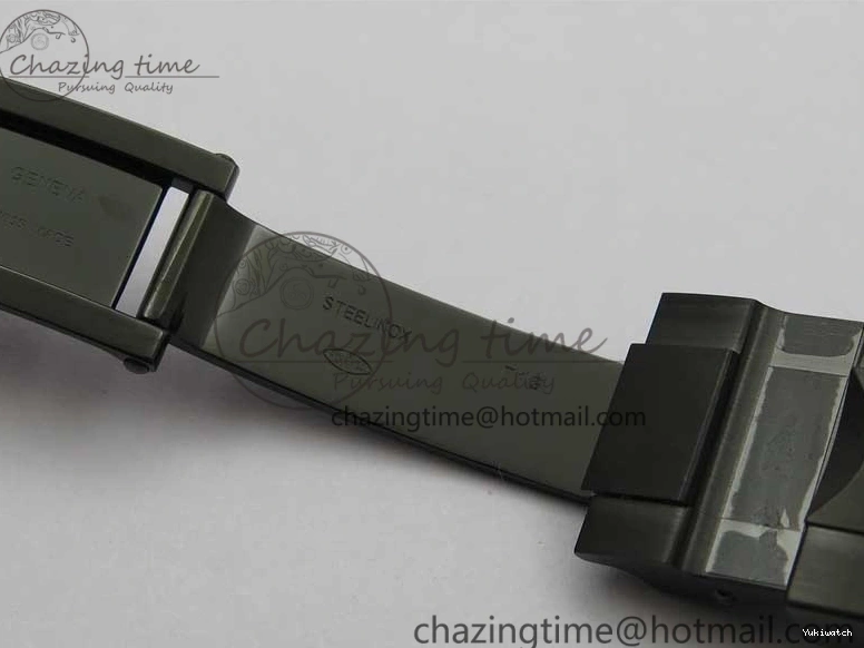 1:1 V6F Blaken Best 904L Date Submariner PVD Edition A2824 0322